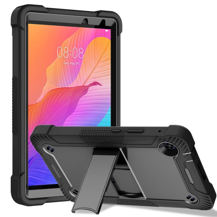 For Huawei MatePad T8 Silicone + PC Shockproof Protective Case with Holder