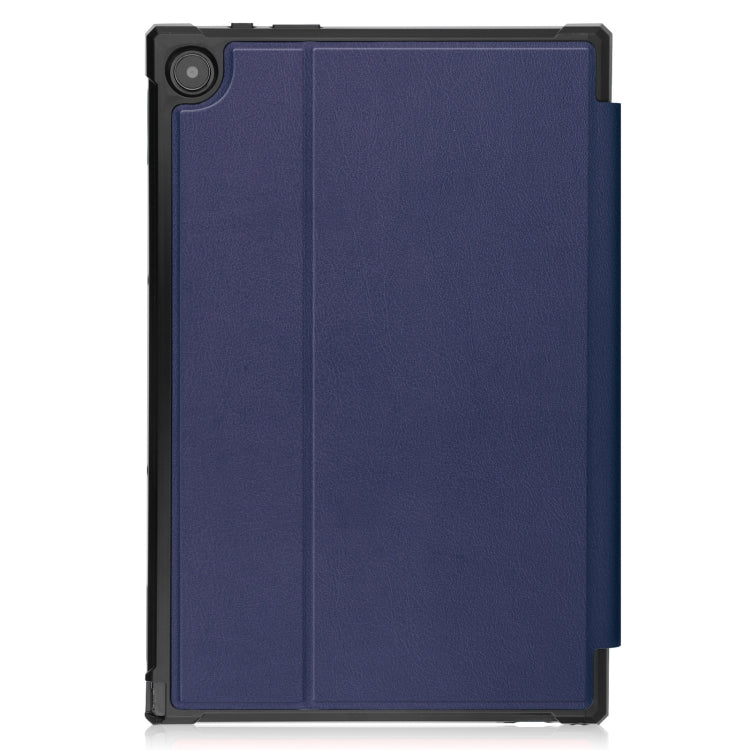 For Asus Chromebook Detachable CM3000DVA-HT0019 TPU Horizontal Flip Leather Case with Pen Slot & Holder