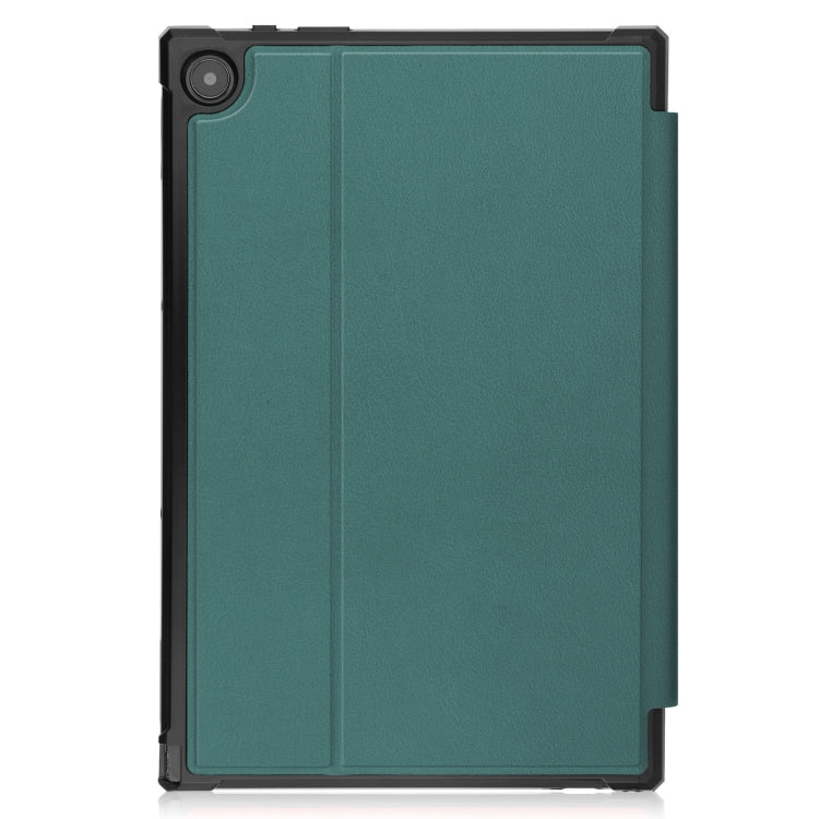 For Asus Chromebook Detachable CM3000DVA-HT0019 TPU Horizontal Flip Leather Case with Pen Slot & Holder