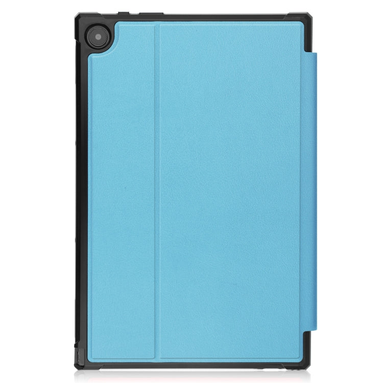 For Asus Chromebook Detachable CM3000DVA-HT0019 TPU Horizontal Flip Leather Case with Pen Slot & Holder