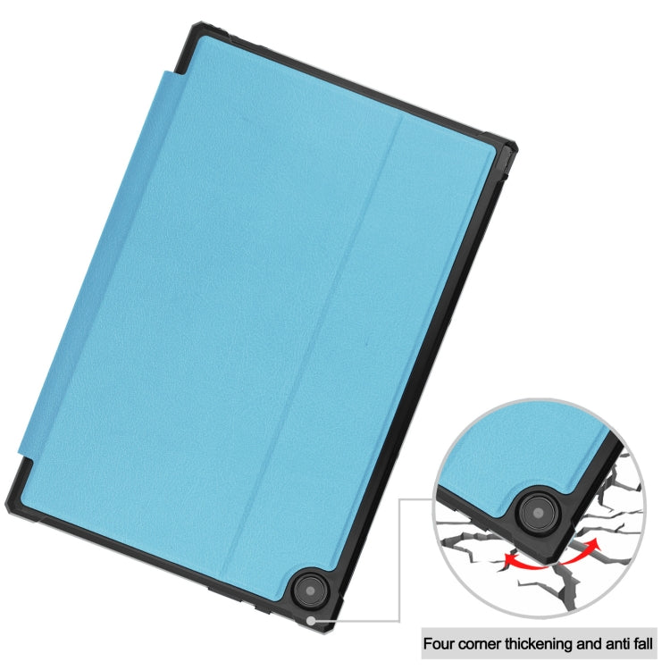 For Asus Chromebook Detachable CM3000DVA-HT0019 TPU Horizontal Flip Leather Case with Pen Slot & Holder