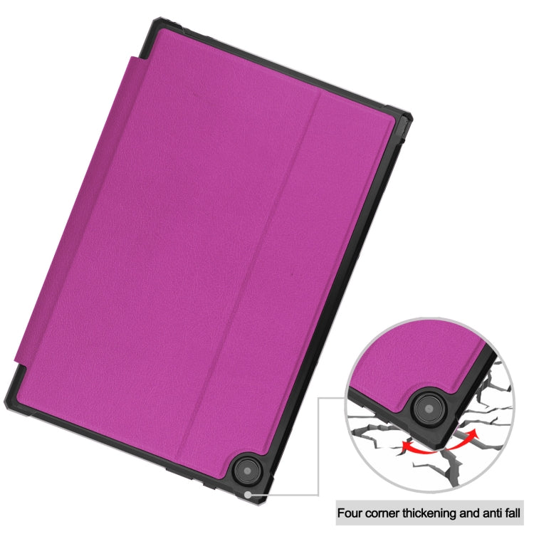 For Asus Chromebook Detachable CM3000DVA-HT0019 TPU Horizontal Flip Leather Case with Pen Slot & Holder