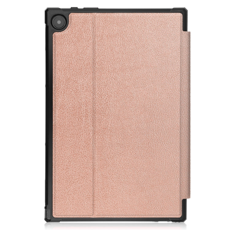 For Asus Chromebook Detachable CM3000DVA-HT0019 TPU Horizontal Flip Leather Case with Pen Slot & Holder