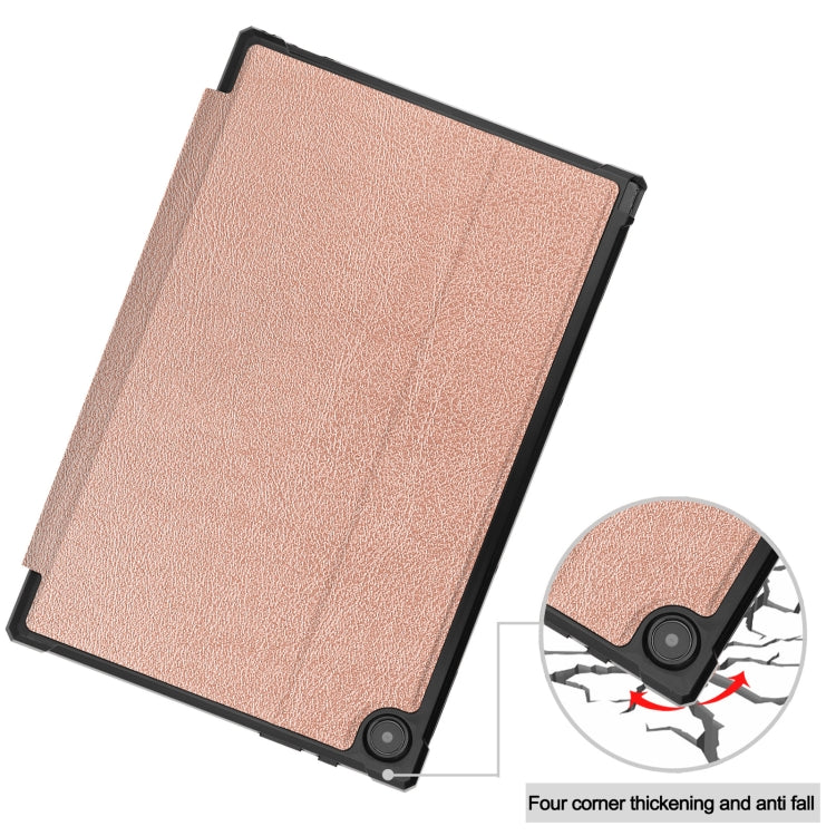 For Asus Chromebook Detachable CM3000DVA-HT0019 TPU Horizontal Flip Leather Case with Pen Slot & Holder