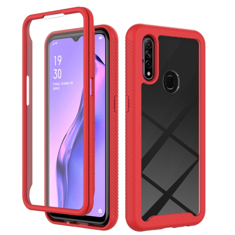 For OPPO A31 Starry Sky Solid Color Series Shockproof PC + TPU Case