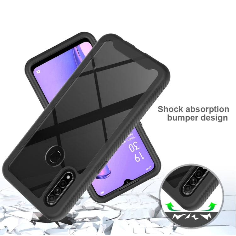 For OPPO A31 Starry Sky Solid Color Series Shockproof PC + TPU Case
