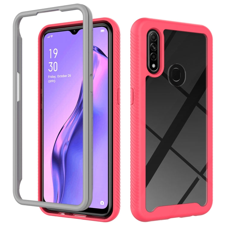 For OPPO A31 Starry Sky Solid Color Series Shockproof PC + TPU Case