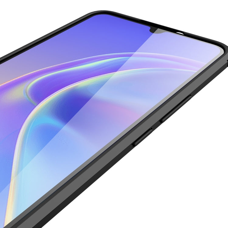 For vivo v21e 5G Litchi Texture TPU Shockproof Case