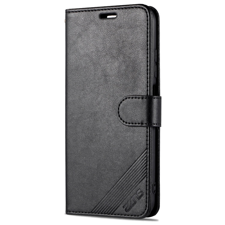 For Xiaomi Poco M3 Pro 5G / Redmi Note 10 5G AZNS Sheepskin Texture Horizontal Flip Leather Case with Holder & Card Slots & Wallet