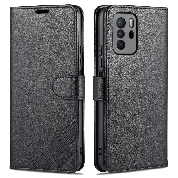 For Xiaomi Poco X3 GT / Redmi Note 10 Pro 5G AZNS Sheepskin Texture Horizontal Flip Leather Case with Holder & Card Slots & Wallet