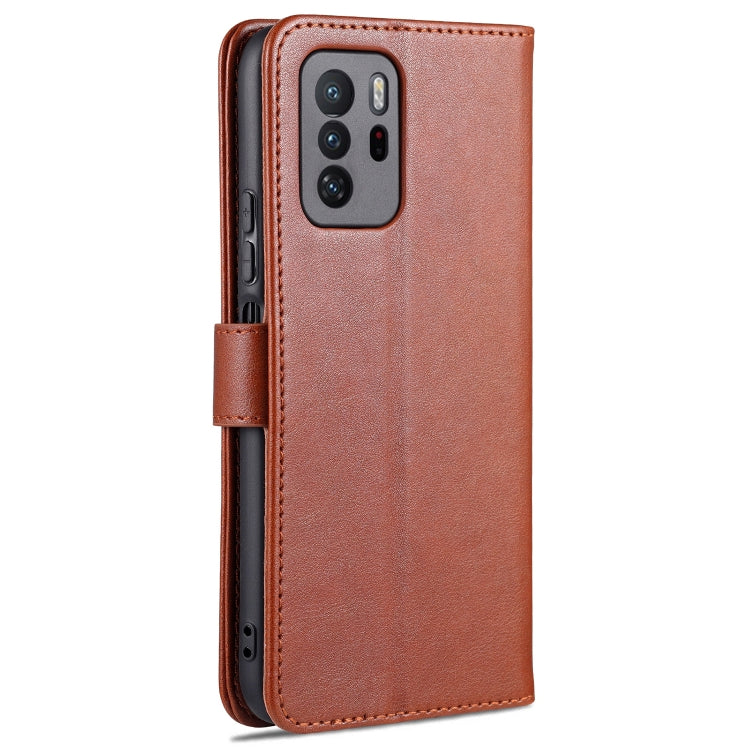 For Xiaomi Poco X3 GT / Redmi Note 10 Pro 5G AZNS Sheepskin Texture Horizontal Flip Leather Case with Holder & Card Slots & Wallet