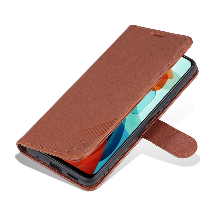 For Xiaomi Poco X3 GT / Redmi Note 10 Pro 5G AZNS Sheepskin Texture Horizontal Flip Leather Case with Holder & Card Slots & Wallet