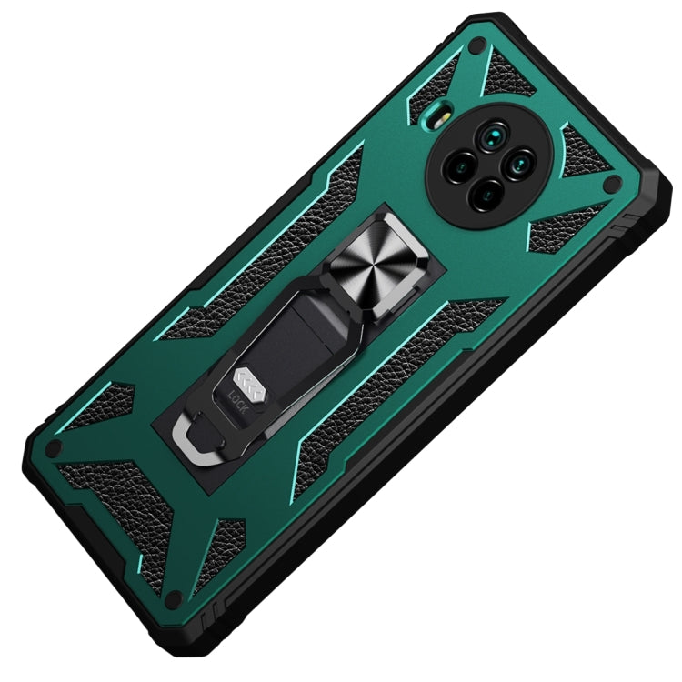 For Xiaomi Mi 10T Lite 5G 10 PCS Variety Armor TPU + PC Shockproof Magnetic Protective Case with Folding Clip Holder