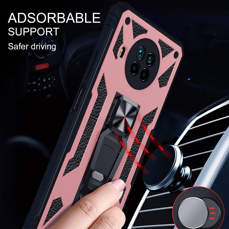 For Xiaomi Mi 10T Lite 5G 10 PCS Variety Armor TPU + PC Shockproof Magnetic Protective Case with Folding Clip Holder