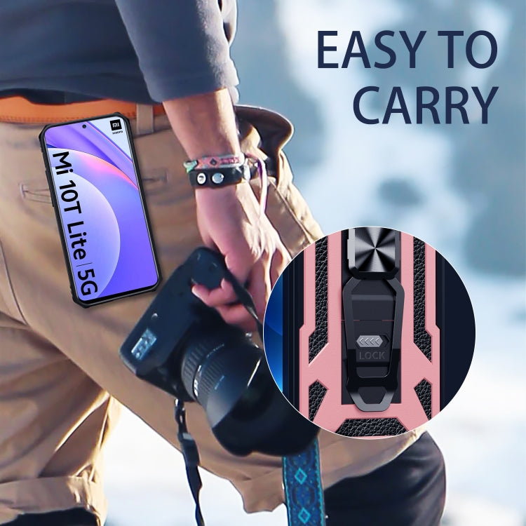 For Xiaomi Mi 10T Lite 5G 10 PCS Variety Armor TPU + PC Shockproof Magnetic Protective Case with Folding Clip Holder