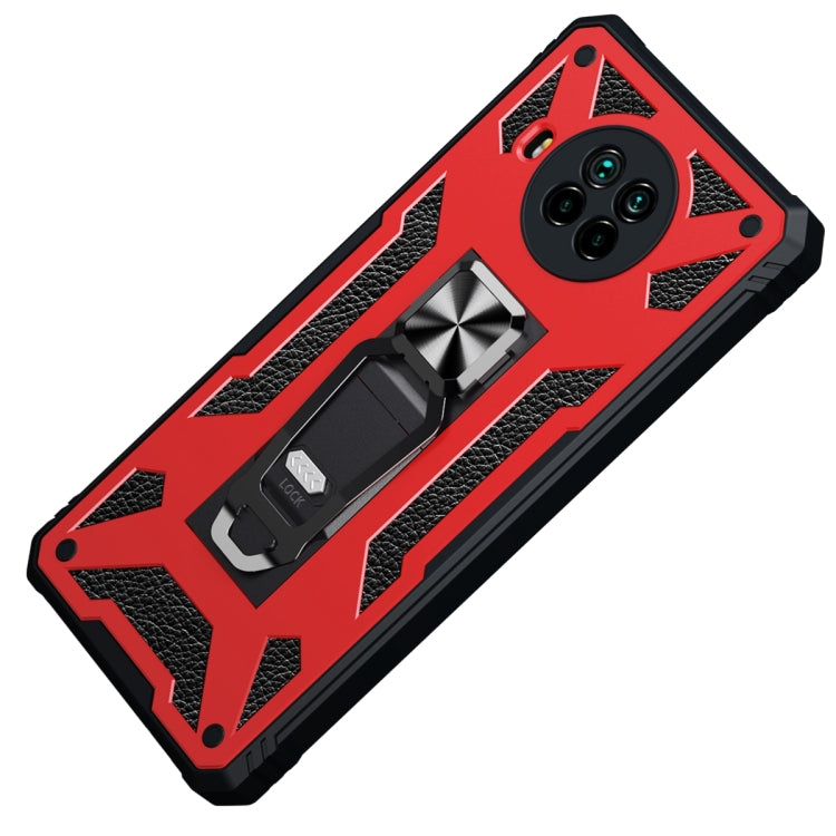 For Xiaomi Mi 10T Lite 5G 10 PCS Variety Armor TPU + PC Shockproof Magnetic Protective Case with Folding Clip Holder