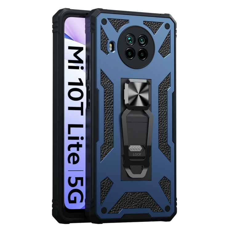 For Xiaomi Mi 10T Lite 5G 10 PCS Variety Armor TPU + PC Shockproof Magnetic Protective Case with Folding Clip Holder