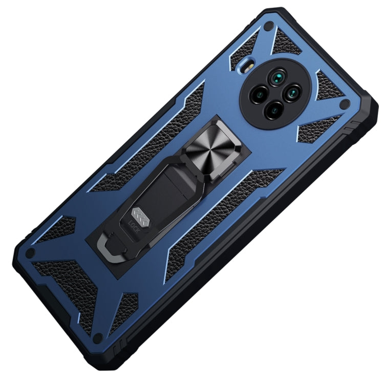 For Xiaomi Mi 10T Lite 5G 10 PCS Variety Armor TPU + PC Shockproof Magnetic Protective Case with Folding Clip Holder