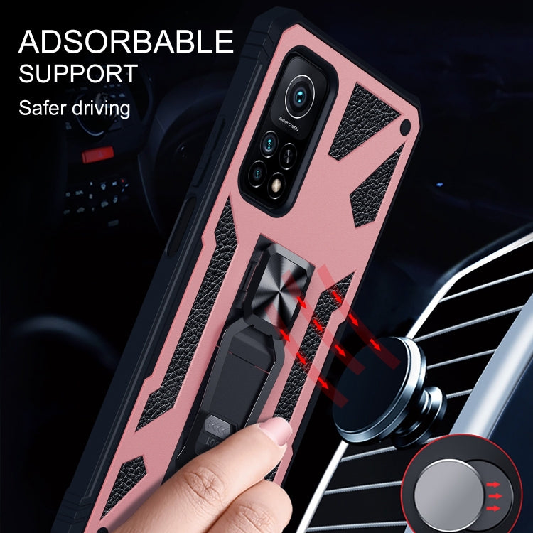 For Xiaomi Mi 10T 5G 10 PCS Variety Armor TPU + PC Shockproof Magnetic Protective Case with Folding Clip Holder