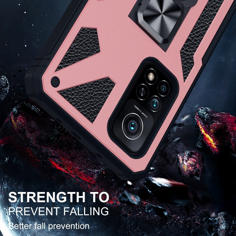 For Xiaomi Mi 10T 5G 10 PCS Variety Armor TPU + PC Shockproof Magnetic Protective Case with Folding Clip Holder