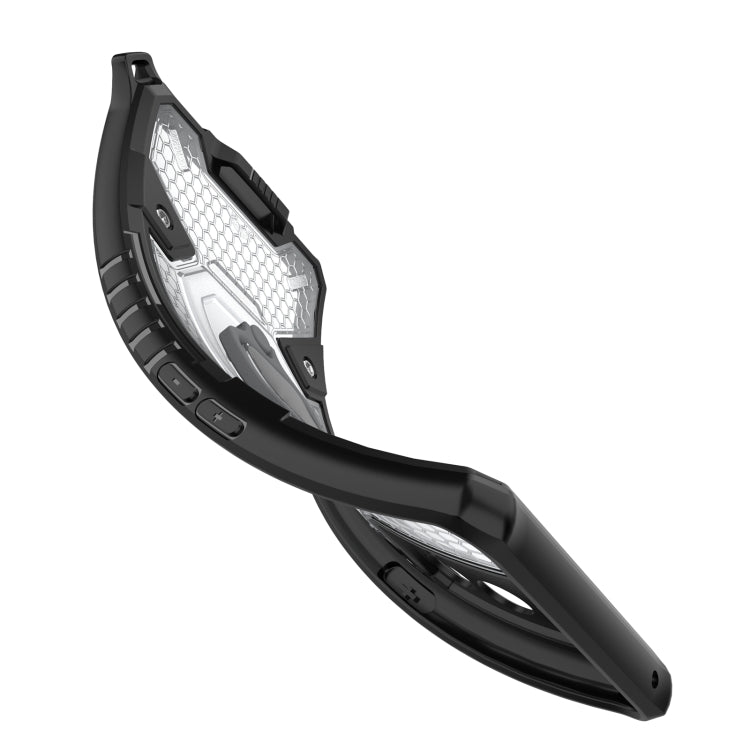 For OPPO Reno6 Pro+ 5G Space PC + TPU Ring Holder Protective Case