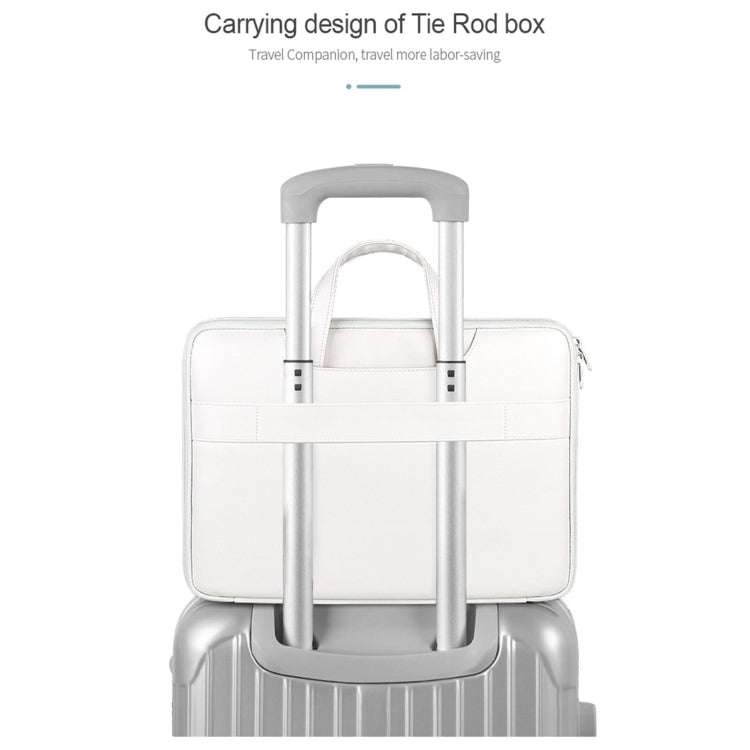 ST01KT Lightweight PU Printed Laptop Bag, Size:13.3 inch