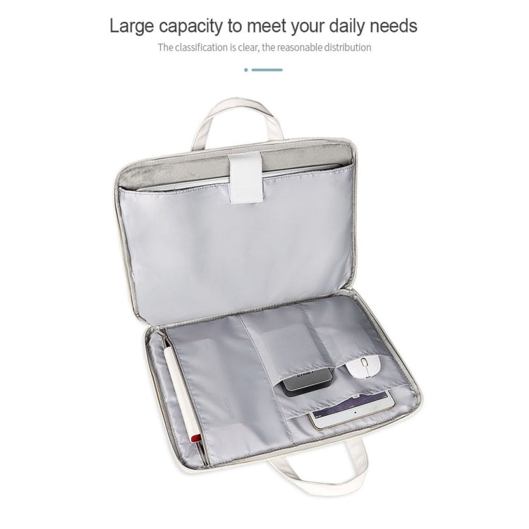 ST01KT Lightweight PU Printed Laptop Bag, Size:14.1-15.4 inch