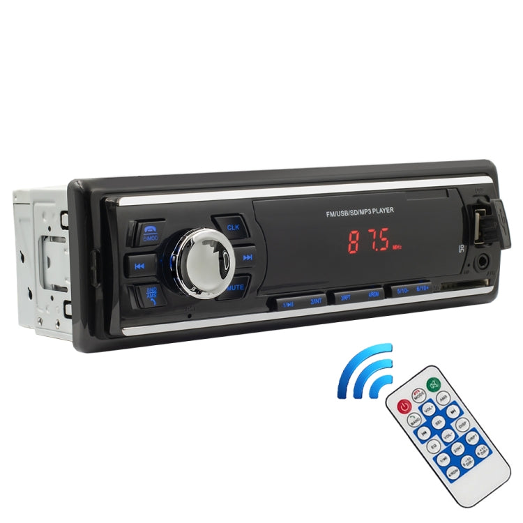 6249 Car MP3 Audio Player, Support Bluetooth Hand-free Calling / FM / USB / SD Card / AUX