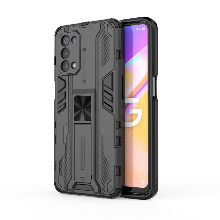 For OPPO A93 5G / For OnePlus Nord N200 5G Supersonic PC + TPU Shock-proof Protective Case with Holder