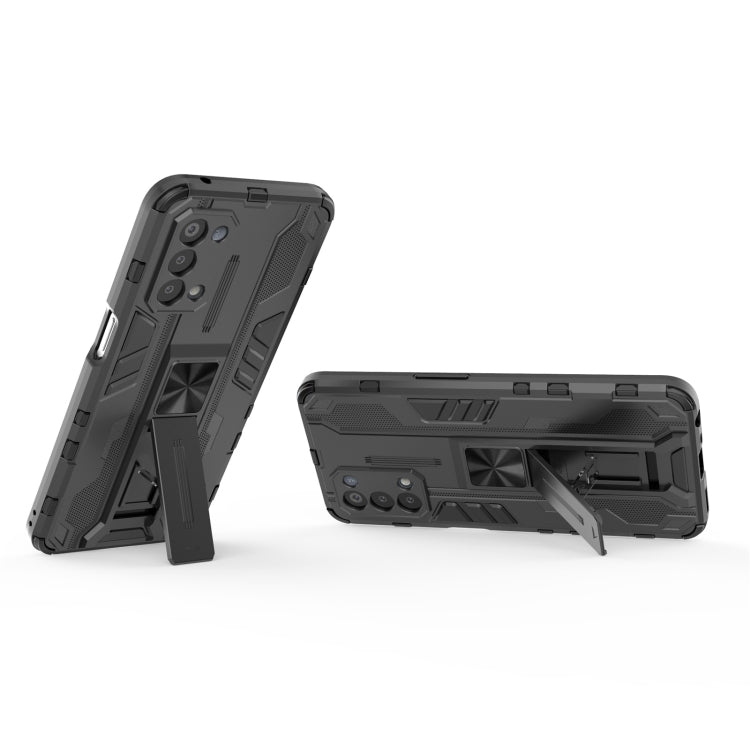 For OPPO A93 5G / For OnePlus Nord N200 5G Supersonic PC + TPU Shock-proof Protective Case with Holder