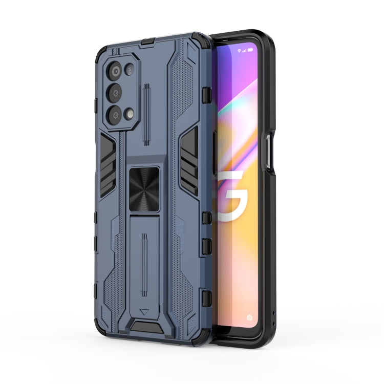 For OPPO A93 5G / For OnePlus Nord N200 5G Supersonic PC + TPU Shock-proof Protective Case with Holder