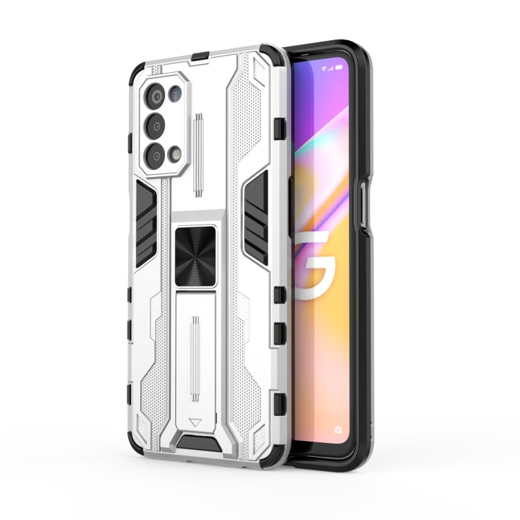 For OPPO A93 5G / For OnePlus Nord N200 5G Supersonic PC + TPU Shock-proof Protective Case with Holder