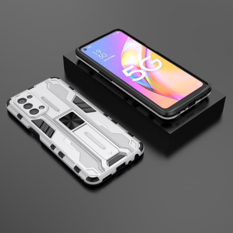 For OPPO A93 5G / For OnePlus Nord N200 5G Supersonic PC + TPU Shock-proof Protective Case with Holder