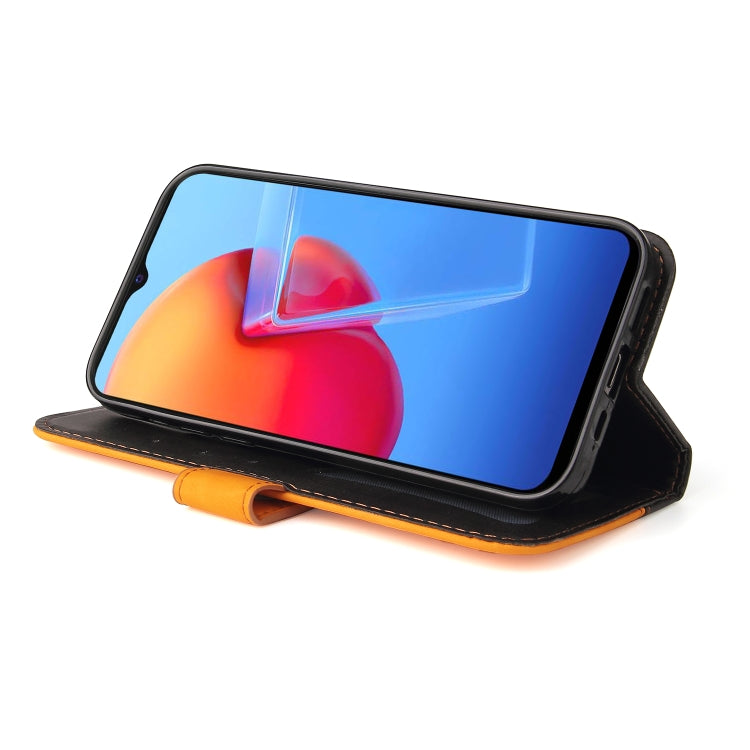 For vivo Y51 2020 / Y31 2021 Business Stitching-Color Horizontal Flip PU Leather Case with Holder & Card Slots & Photo Frame