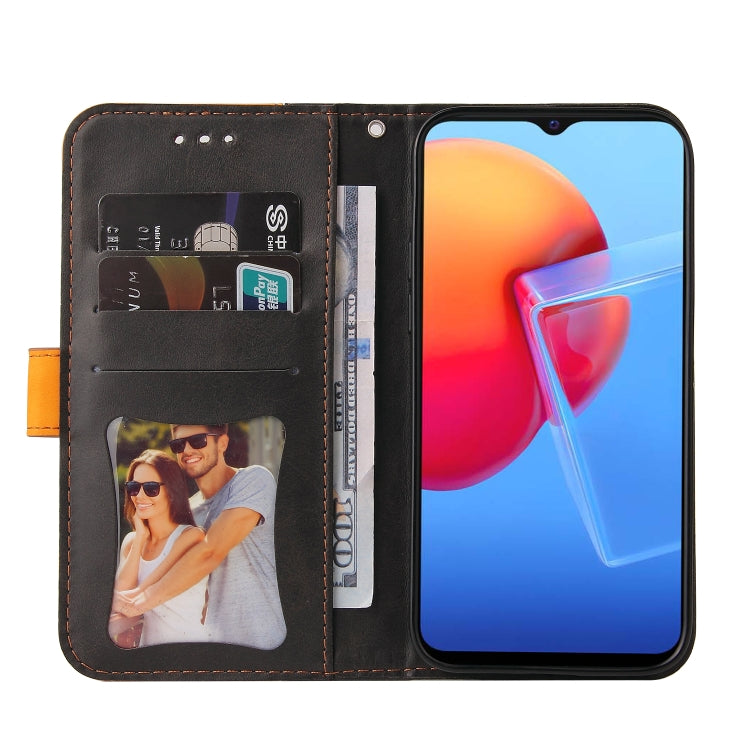 For vivo Y51 2020 / Y31 2021 Business Stitching-Color Horizontal Flip PU Leather Case with Holder & Card Slots & Photo Frame