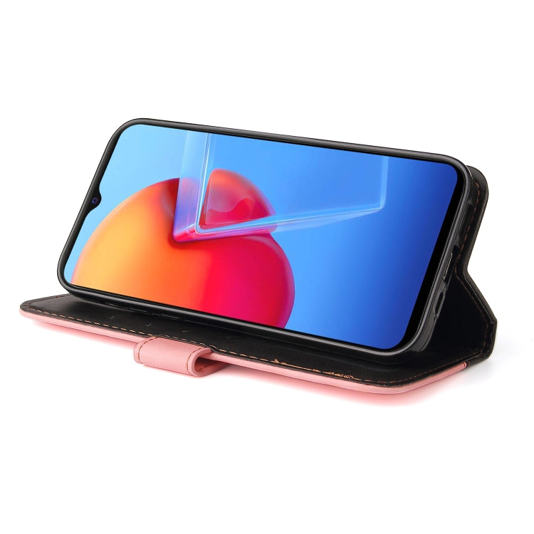 For vivo Y51 2020 / Y31 2021 Business Stitching-Color Horizontal Flip PU Leather Case with Holder & Card Slots & Photo Frame