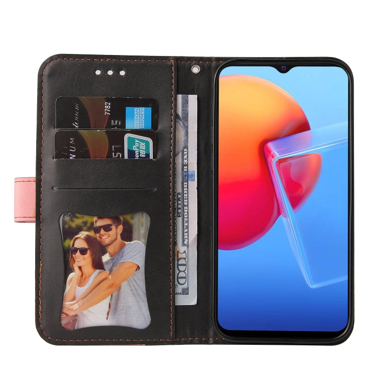 For vivo Y51 2020 / Y31 2021 Business Stitching-Color Horizontal Flip PU Leather Case with Holder & Card Slots & Photo Frame
