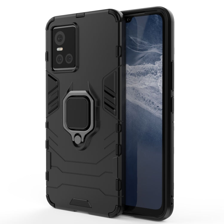 For vivo S10 / S10 Pro PC + TPU Shockproof Protective Case with Magnetic Ring Holder
