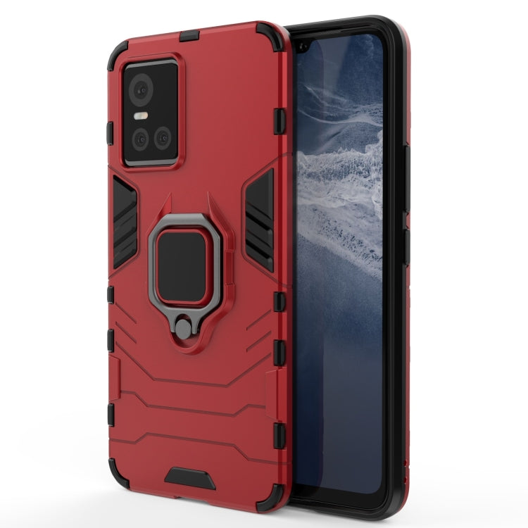 For vivo S10 / S10 Pro PC + TPU Shockproof Protective Case with Magnetic Ring Holder
