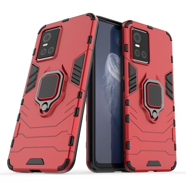 For vivo S10 / S10 Pro PC + TPU Shockproof Protective Case with Magnetic Ring Holder
