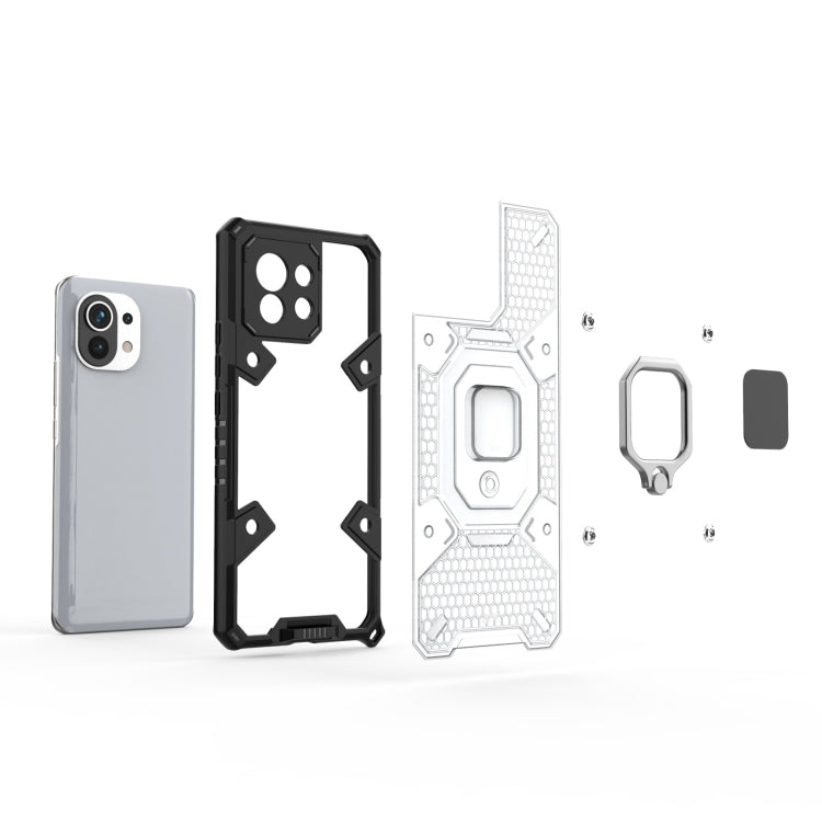 For Xiaomi Mi 11 Space PC+TPU Ring Holder Protective Case
