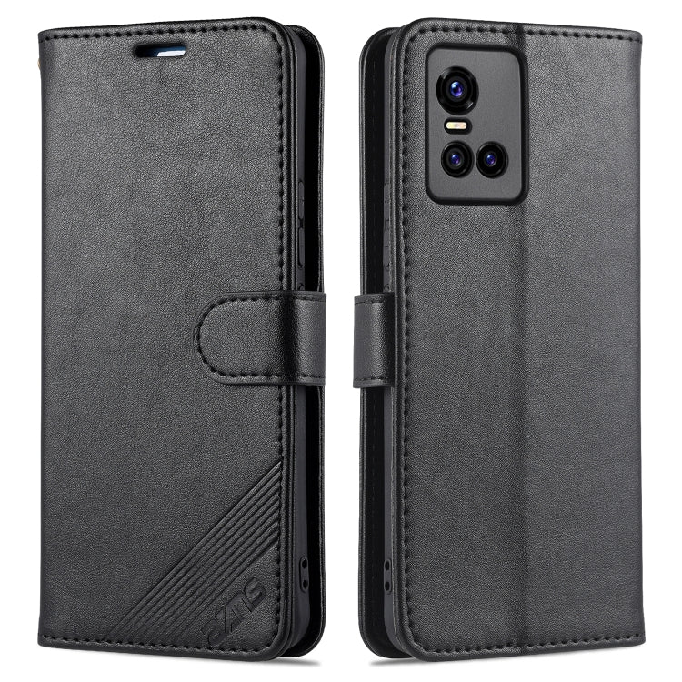 For vivo S10 / S10 Pro AZNS Sheepskin Texture Horizontal Flip Leather Case with Holder & Card Slots & Wallet