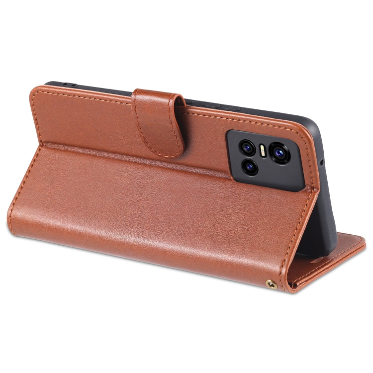 For vivo S10 / S10 Pro AZNS Sheepskin Texture Horizontal Flip Leather Case with Holder & Card Slots & Wallet