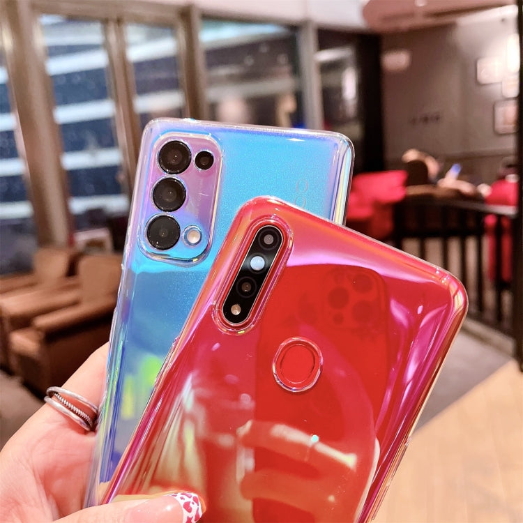 For OPPO Reno5 Pro 5G Colorful Electroplating PC Protective Case
