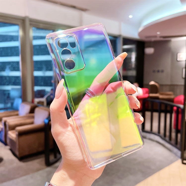 For OPPO Reno6 Pro 5G Colorful Electroplating PC Protective Case