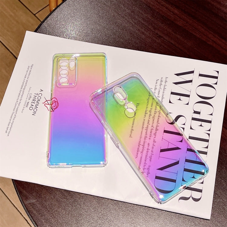 For OPPO Reno6 Pro 5G Colorful Electroplating PC Protective Case