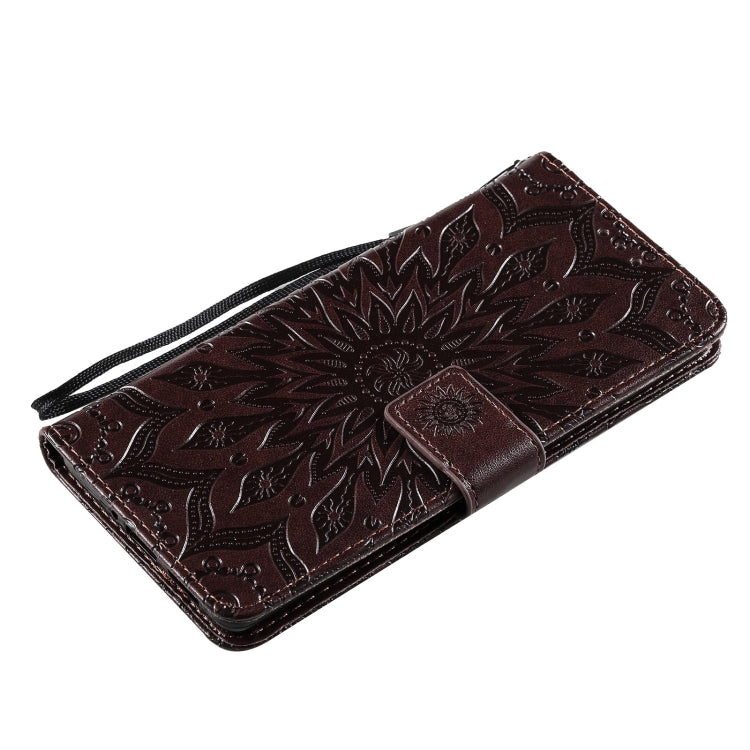 For OPPO Reno6 Pro+ 5G Sun Embossing Pattern Horizontal Flip Leather Case with Card Slot & Holder & Wallet & Lanyard