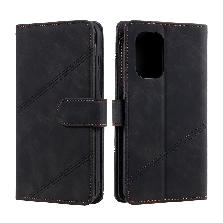 For Xiaomi Redmi K40 / K40 Pro Skin Feel Business Horizontal Flip PU Leather Case with Holder & Multi-Card Slots & Wallet & Lanyard & Photo Frame