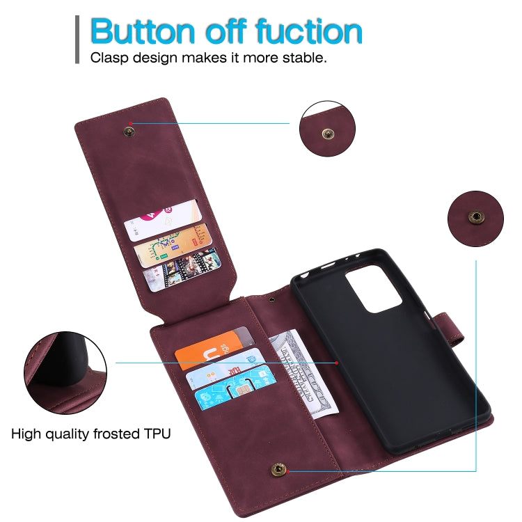 For Xiaomi Redmi Note 10 Pro Skin Feel Business Horizontal Flip PU Leather Case with Holder & Multi-Card Slots & Wallet & Lanyard & Photo Frame