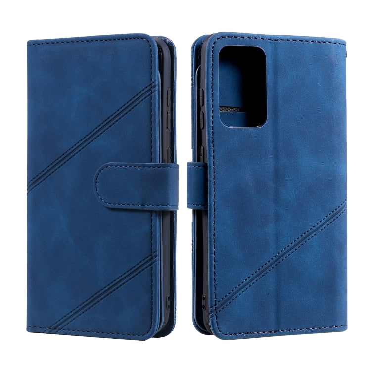 For Xiaomi Redmi Note 10 Pro Skin Feel Business Horizontal Flip PU Leather Case with Holder & Multi-Card Slots & Wallet & Lanyard & Photo Frame